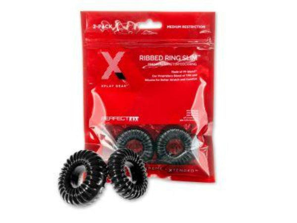 Xplay PF Premium Stretch Ribbed Rings 2* - Smoosh