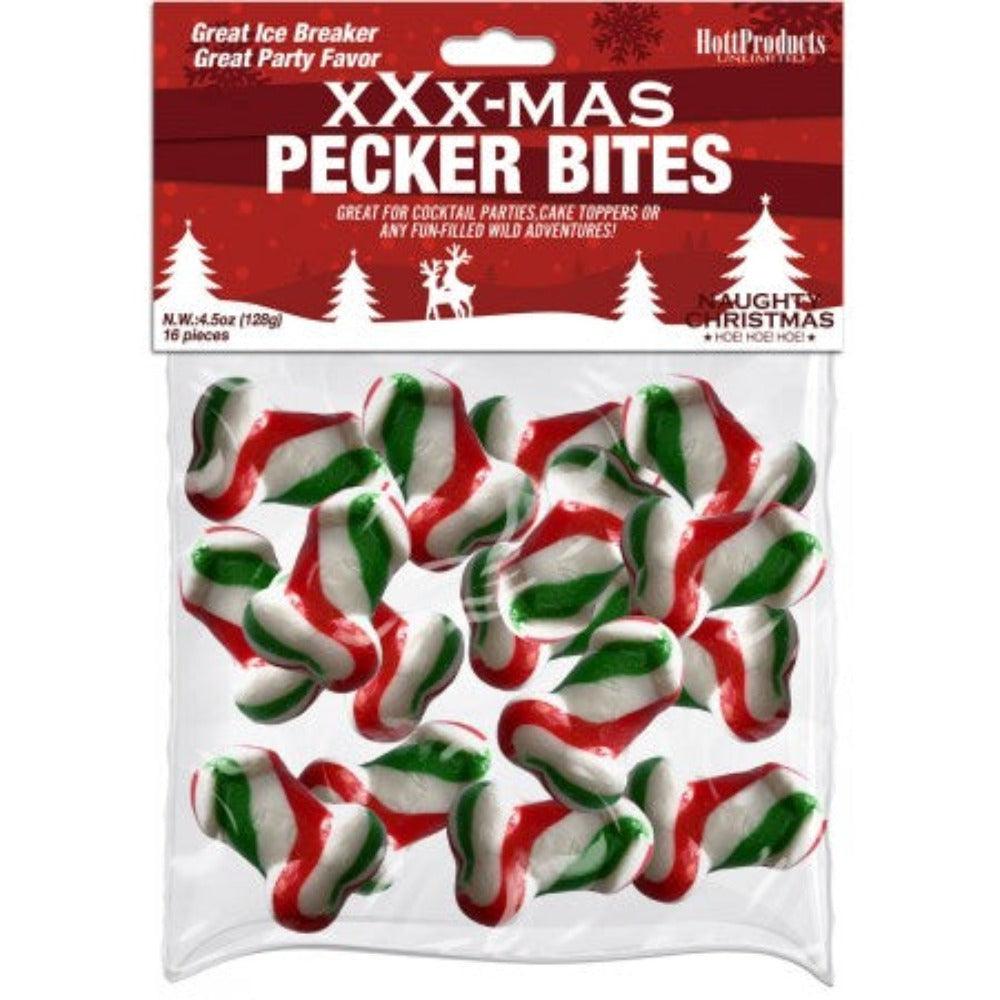 XXX-Mas Pecker Bites Hard Candies 16pcs - Smoosh