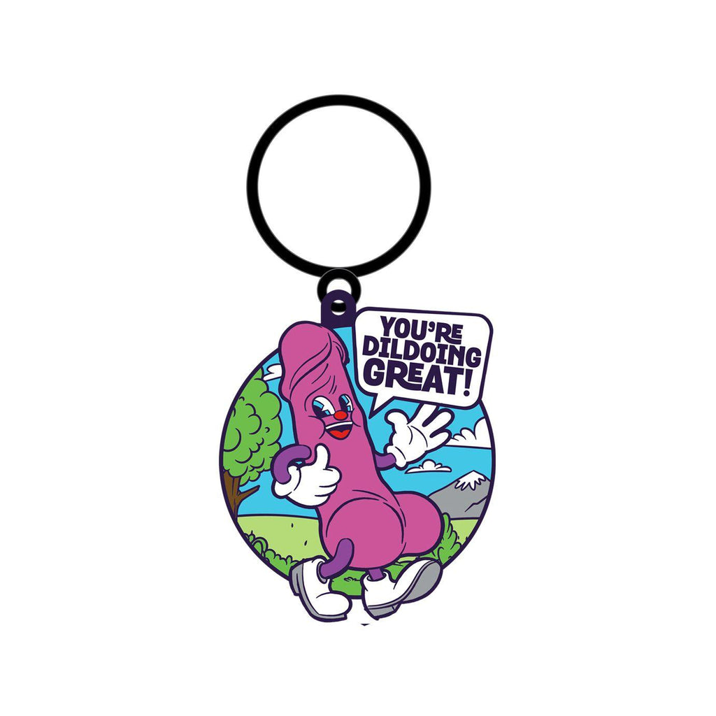 You're Dildoing Great Keychain - Smoosh
