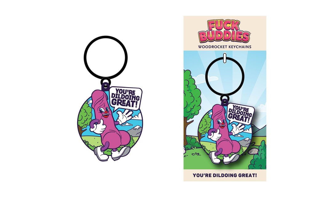 You're Dildoing Great Keychain - Smoosh