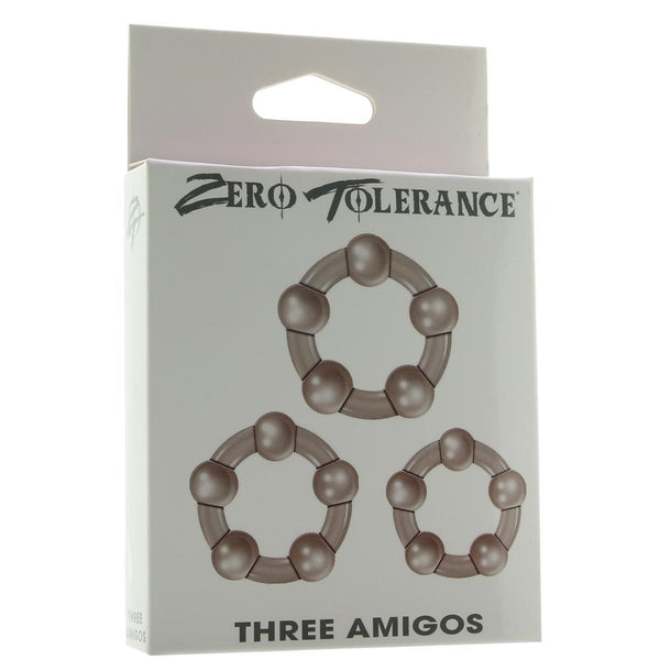 Zero Toler-Three Amigos Beaded C Ring3pc - Smoosh