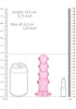 5.5" Curvy Dildo/Plug - Pink - Smoosh