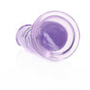 8" Realistic Dildo With Balls - Purple - Smoosh