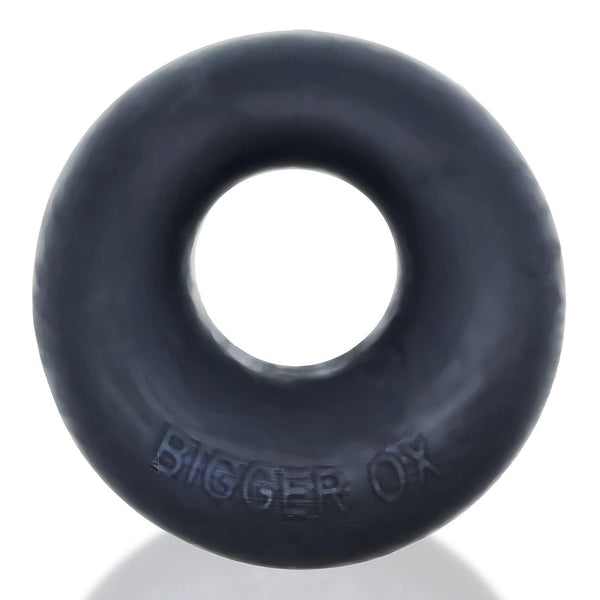 BIGGER OX, thicker bulge maker super mega-stretch cockring - BLACK ICE - Smoosh