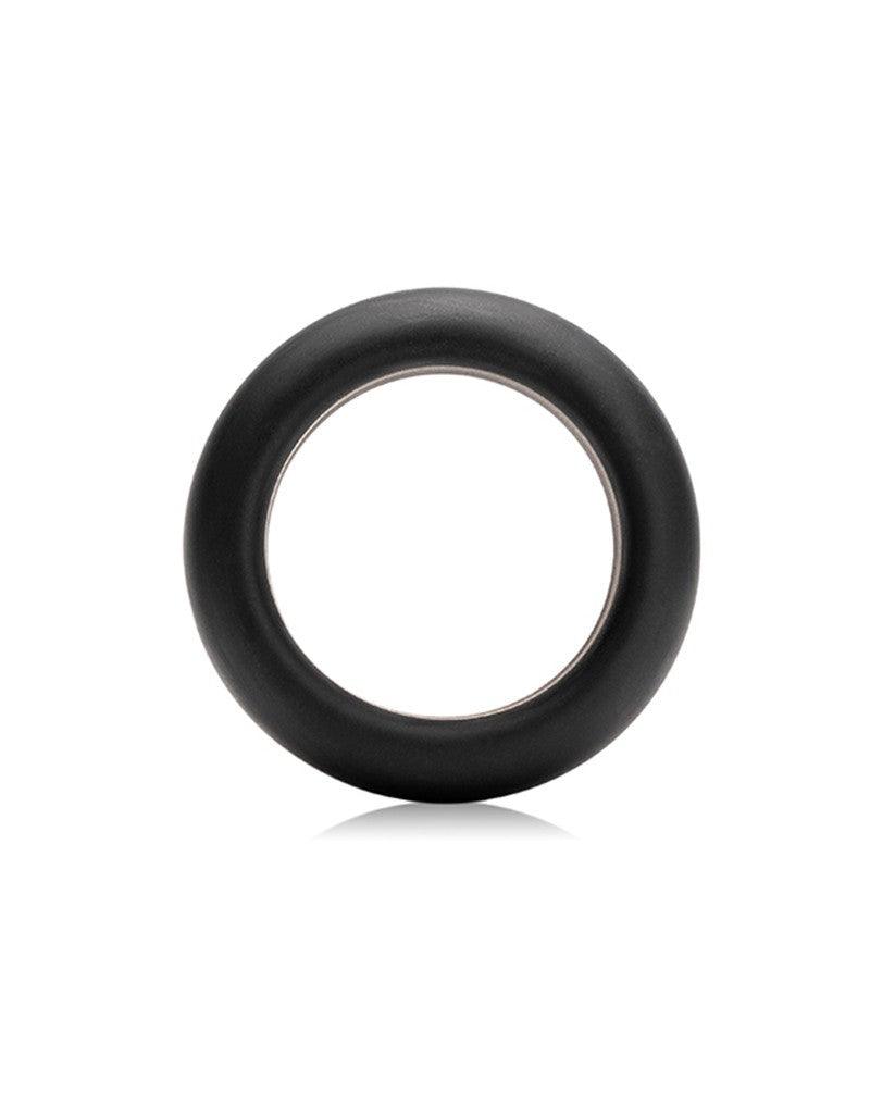 Black Silicone C-Ring - Maximum Stretch - Smoosh