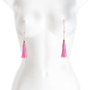 Bound Nipple Clamps - T1 - Pink Tassel - Smoosh
