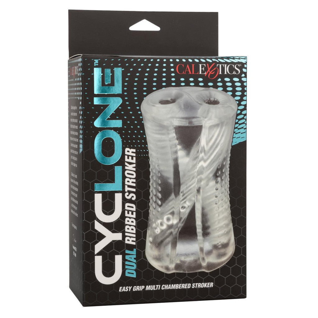Cyclone Dual Ribbed Frotting Stroker - Smoosh