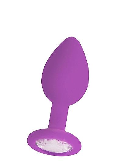 Diamond Butt Plug Regular Purple - Smoosh