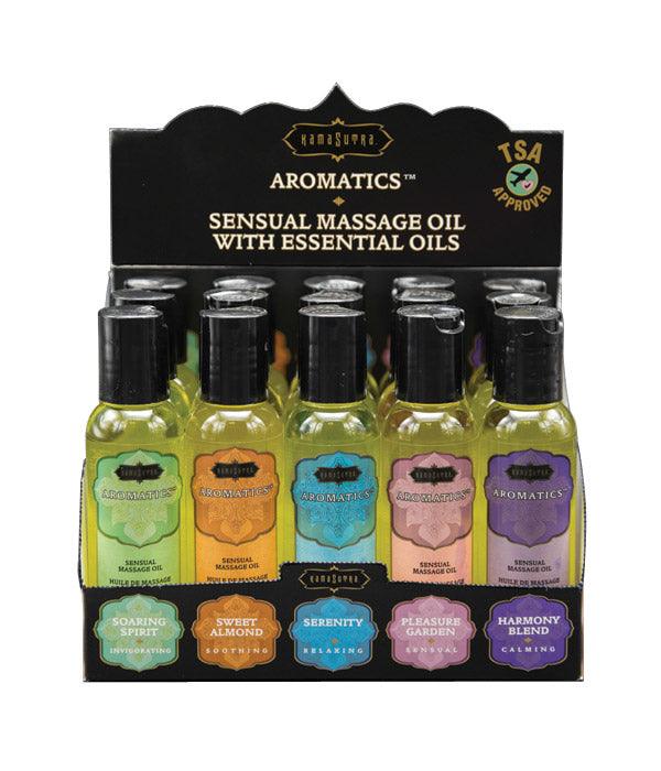 Display - Aromatics Massage Oil Prepack - Smoosh