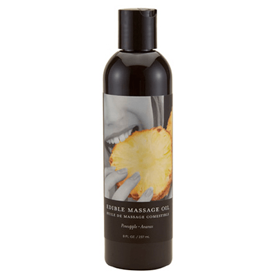 Edible Massage Oil Pineapple 8 fl oz / 237 ml - Smoosh