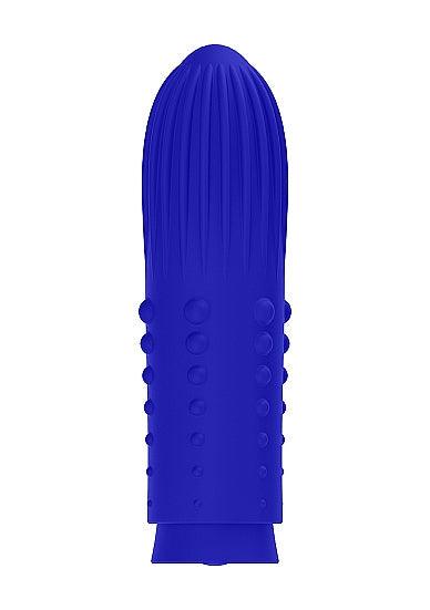 Elegance Lush Turbo Rechargeable Bullet Vibrator Blue - Smoosh