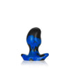 ERGO, buttplug - BLACK POLICE BLUE SWIRL - SMALL - Smoosh