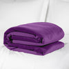 Fascinator Throw Purple Velvish - Travel Size - Smoosh