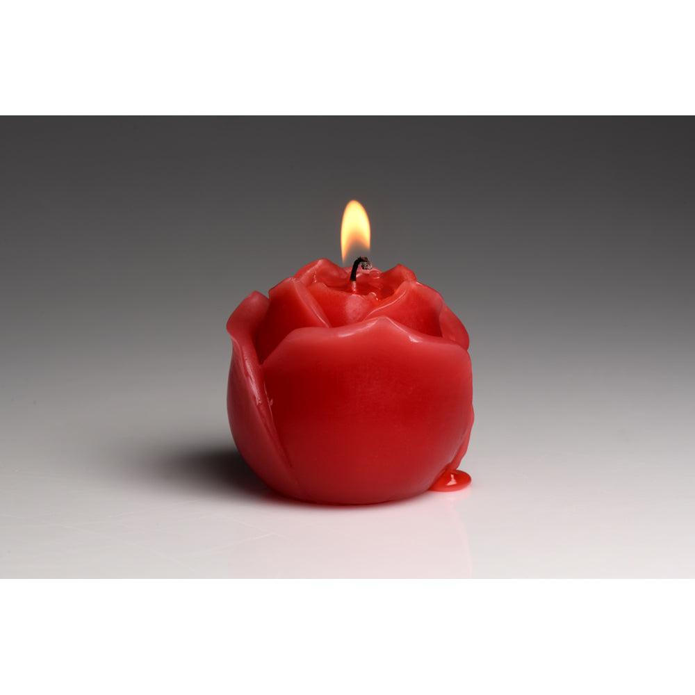 Flaming Rose Rose Drip Candle - Smoosh