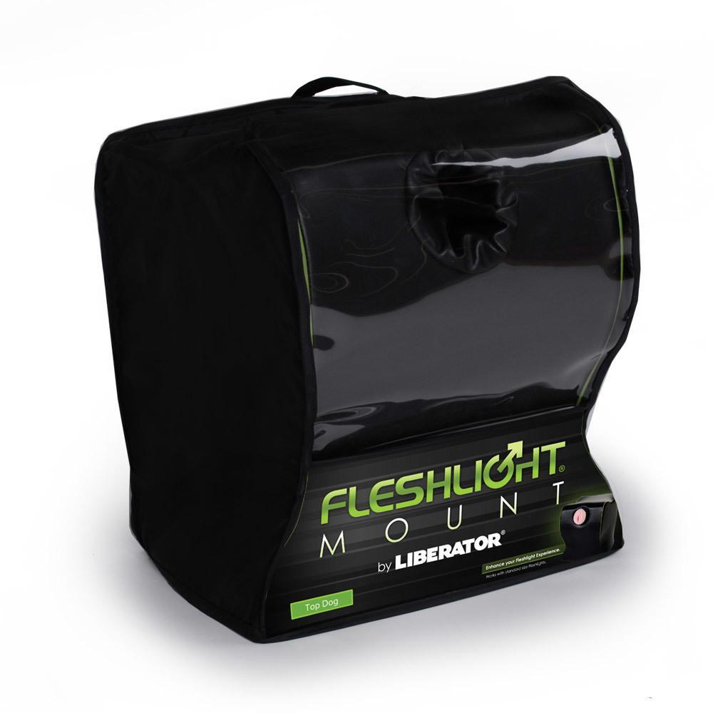 Fleshlight Top Dog Black Faux Leather - Smoosh