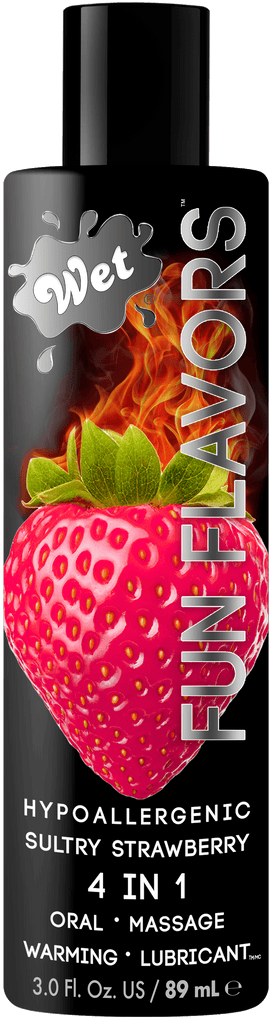 Fun Flavors Sexy Strawberry 4 in 1 3oz - Smoosh