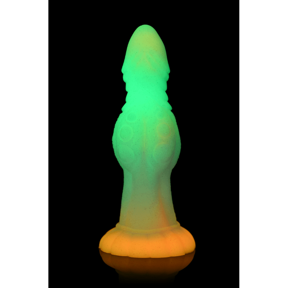 Galactic Cock Alien Glow-In-Dark Dildo - Smoosh