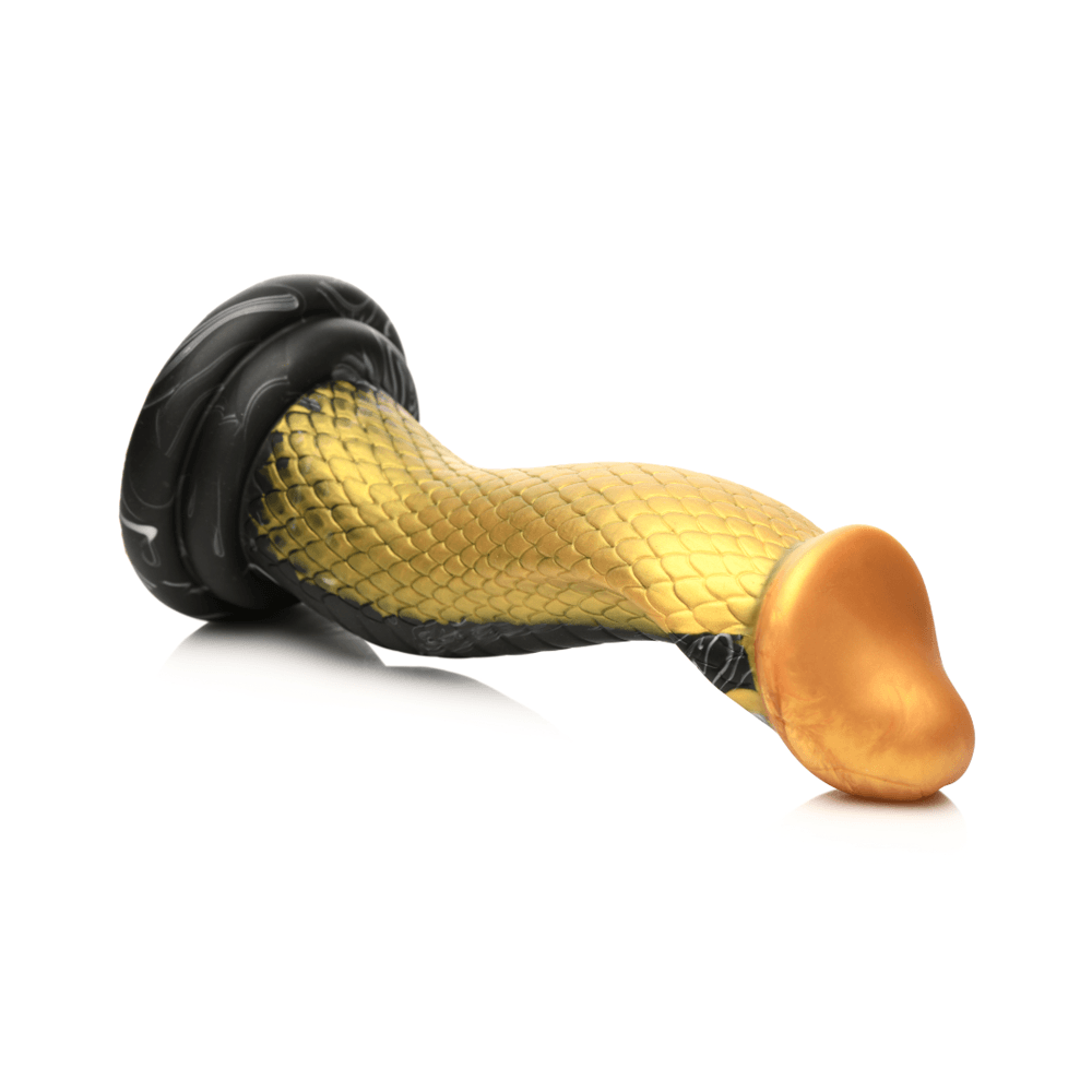 Golden Mamba Snake Silicone Dildo - Smoosh