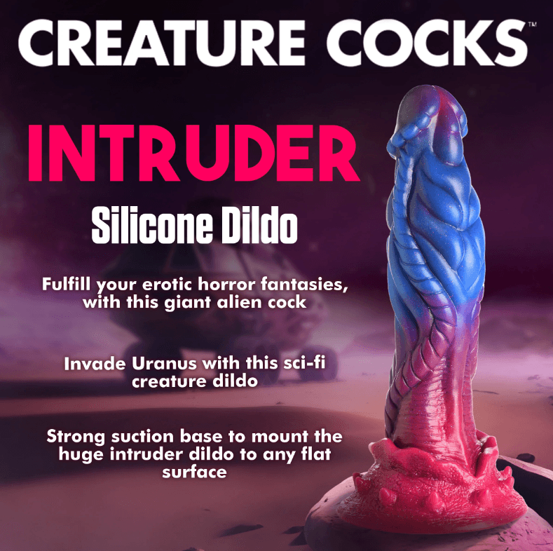Intruder Alien Silicone Dildo - Smoosh
