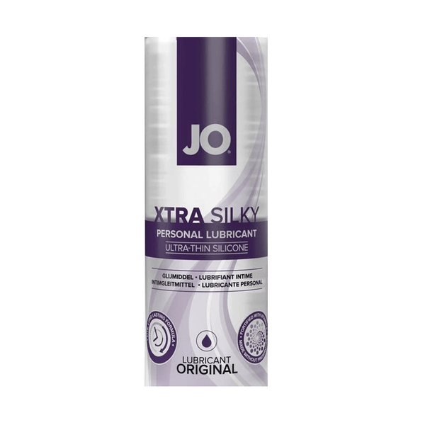 JO Extra Silky Silicone Lubricant 10ml / 0.3 fl. oz Sachet - Smoosh