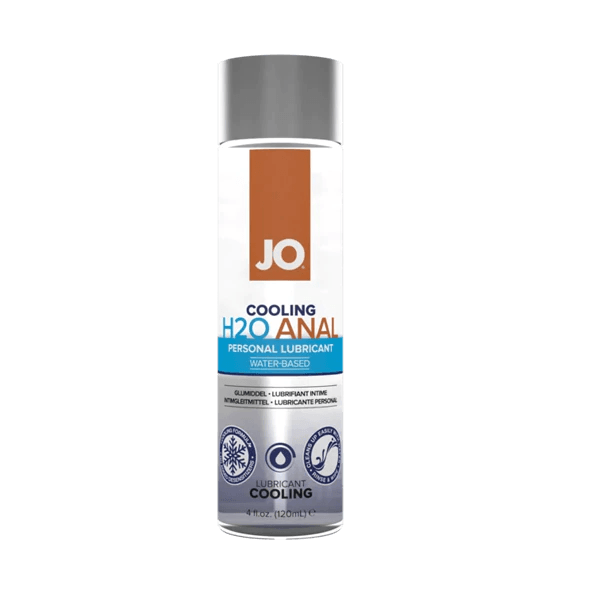 JO H2O Anal Cooling Lubricant 4 fl oz - Smoosh