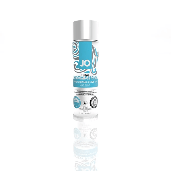 JO Total Body Anti-Bump Shave Gel - Fragrance Free - Body 8 floz / 240 mL - Smoosh