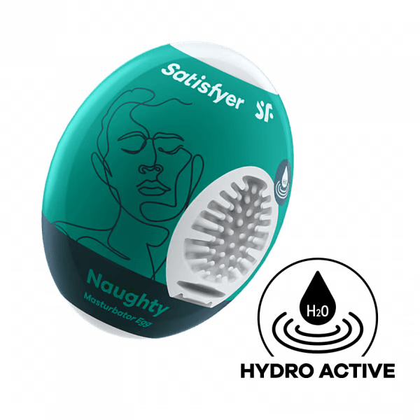 Masturbator Egg Single (Naughty) Dark Green - Smoosh