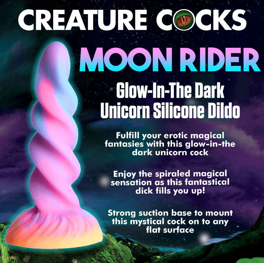 Moon Rider Glow-InThe-Dark Unicorn Dildo - Smoosh