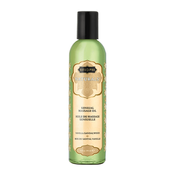 Naturals Massage Oil Vanilla Sandalwood (8oz) - Smoosh