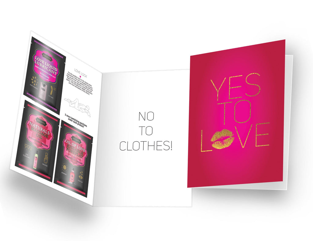 Naughty Notes Yes To Love...No To Clothes! - Smoosh