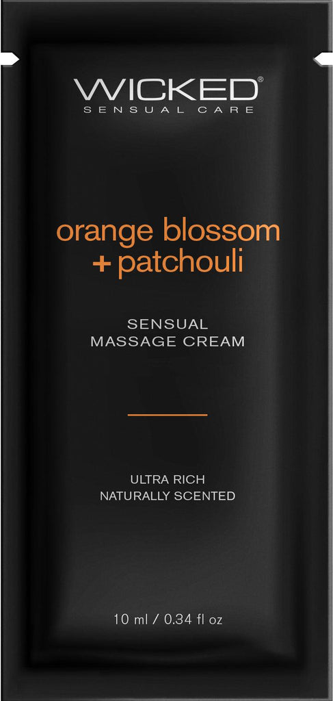 Orange Blossom + Patchouli Massage Cream .34oz - Smoosh