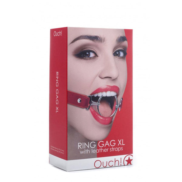 Ouch! Ring Gag XL - Red * - Smoosh