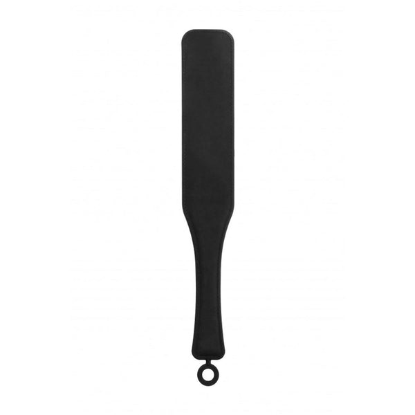 Ouch! Silicone Textured Paddle - Black - Smoosh