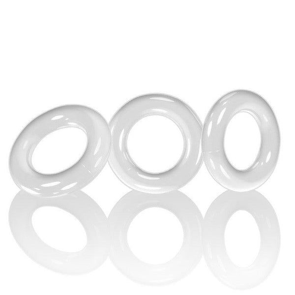 Oxballs WILLY RINGS, 3-pack cockrings - WHITE - Smoosh
