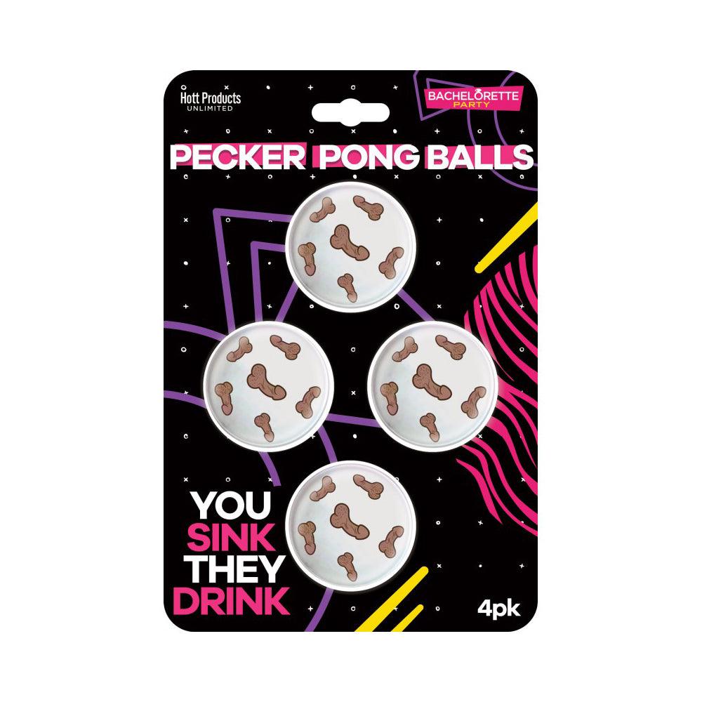 Pecker Beer Pong Balls - Smoosh