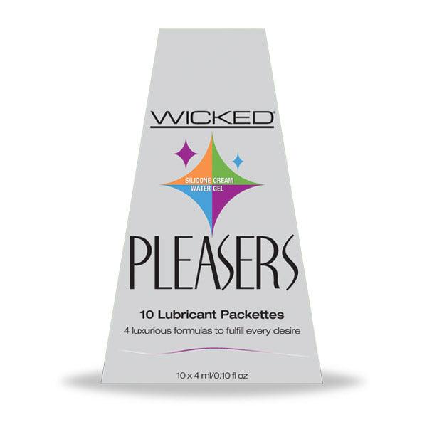 Pleasers - 10 Lubricant Packs - Smoosh