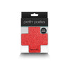 Pretty Pasties Crosses Red/Silver- 2 set - Smoosh