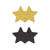 Pretty Pasties Stars Black/Gold - 2 sets - Smoosh