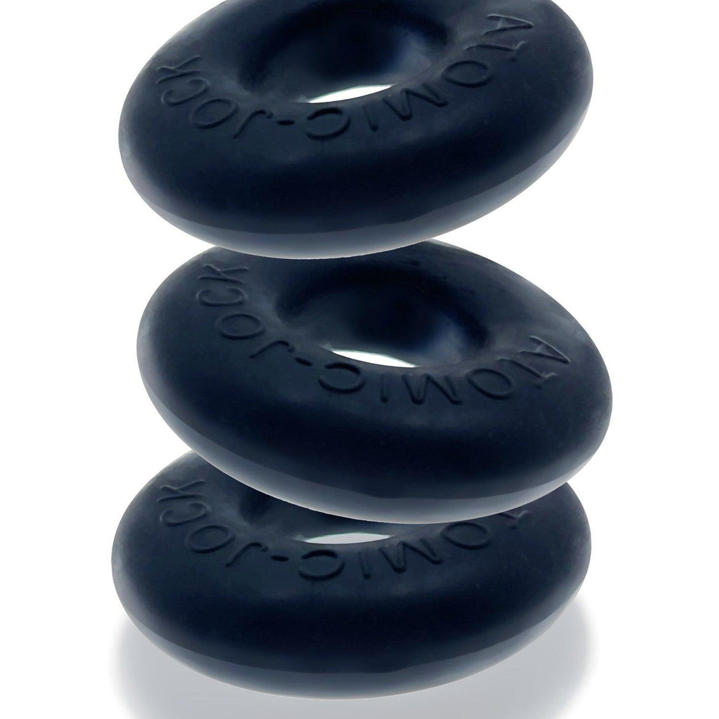 RINGER, cockring 3-pack - PLUS+SILICONE special edition - NIGHT - Smoosh