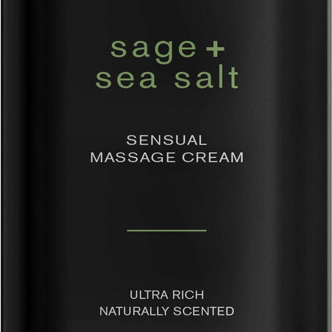Sage + Sea Salt Massage Cream .34oz - Smoosh