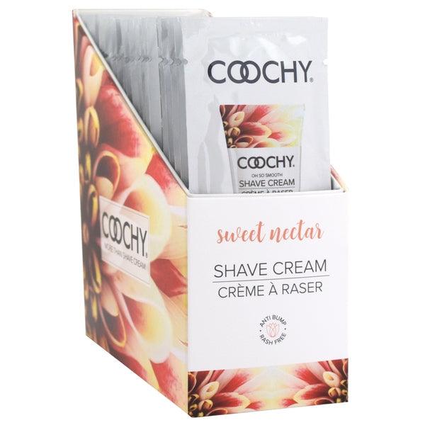 Shave Cream - Sweet Nectar 24pc | 15ml - Foil - DISPLAY - Smoosh
