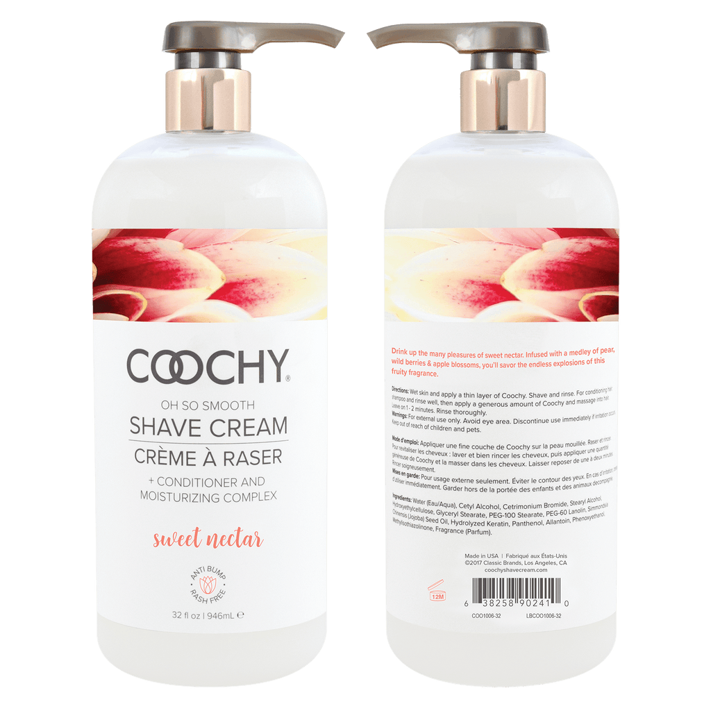 Shave Cream - Sweet Nectar 32oz | 946mL - Smoosh