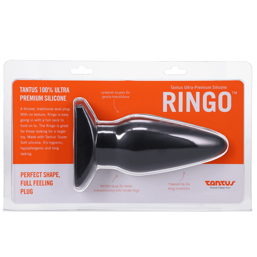 Silicone Ringo Silicone Butt Plug - Smoosh