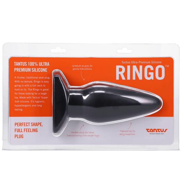 Silicone Ringo Silicone Butt Plug - Smoosh