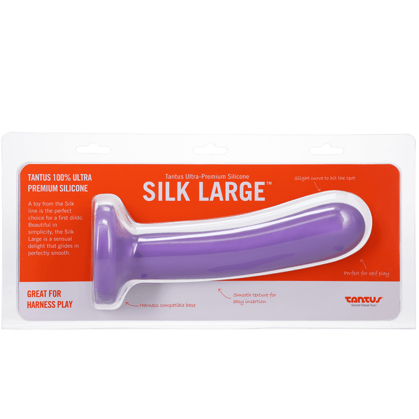 Silicone Silk Large Silicone Dildo - Smoosh
