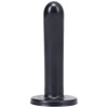 Silk Medium Silicone Dildo Black - Smoosh