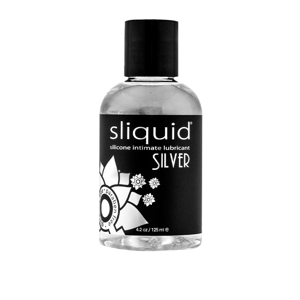 Sliquid Silver Silicone lubricant 4.2oz - Smoosh