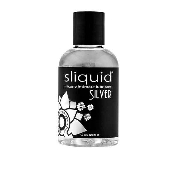 Sliquid Silver Silicone lubricant 4.2oz - Smoosh