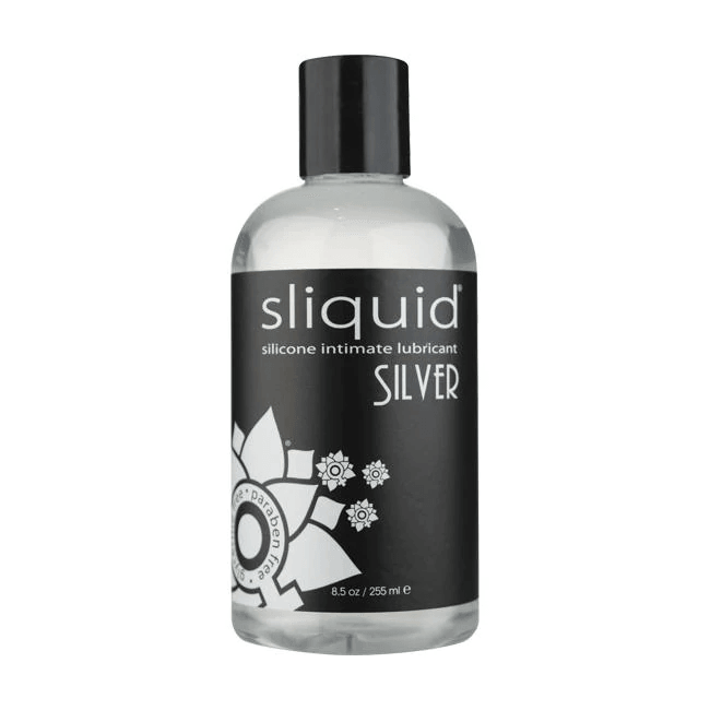 Sliquid Silver Silicone lubricant 8.5oz - Smoosh