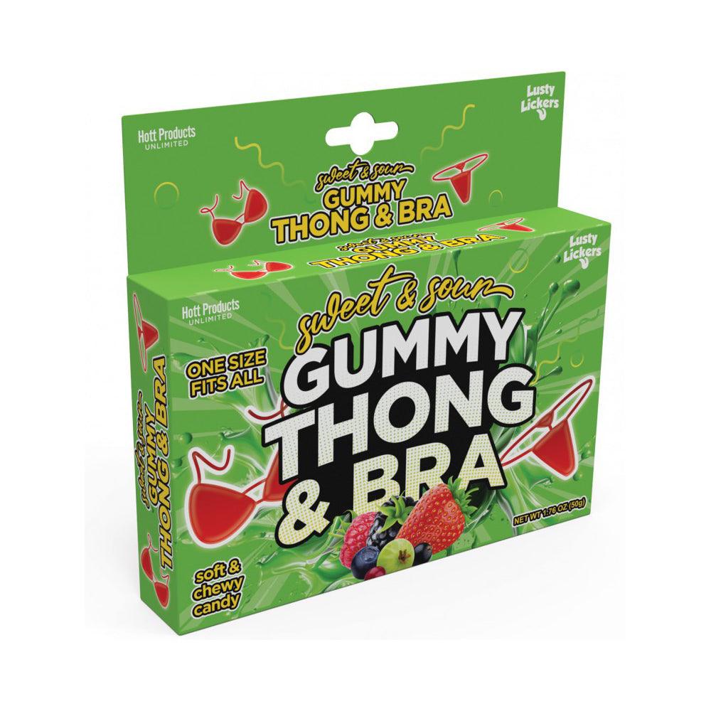 Sweet & Sour Gummy Thong & Bra - Smoosh